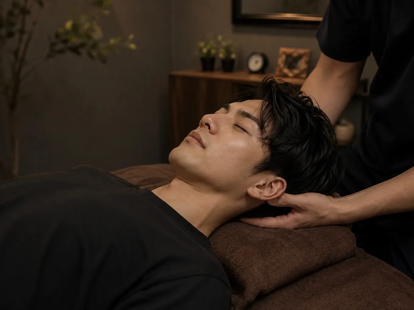 Dry head spa